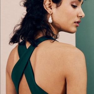 BHLDN Navy Klara dress - size 0